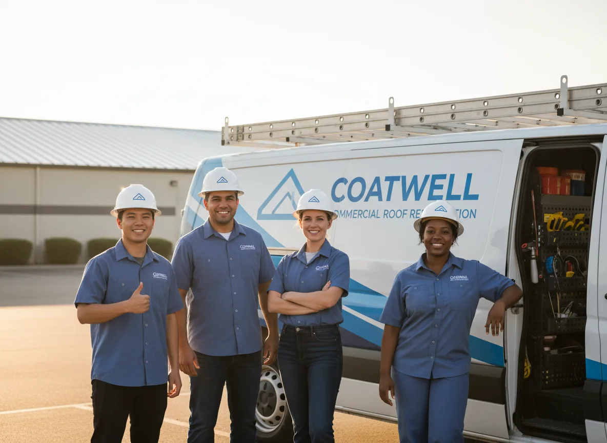 Commercial roof coating company in Crown Point, NY